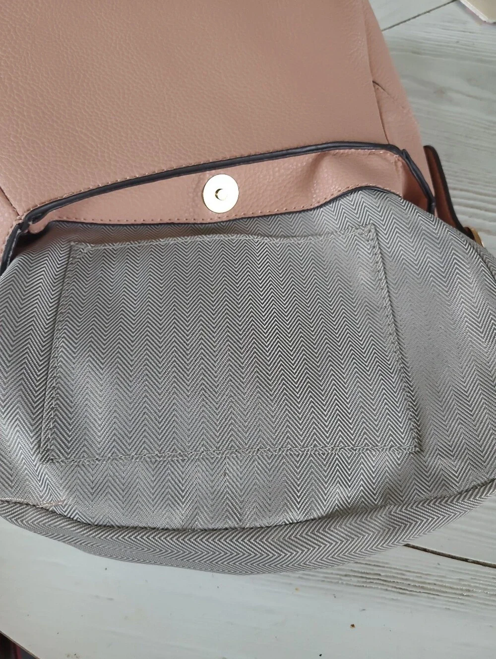 Kate Spade Small Blush Pink Hobo - EUC
